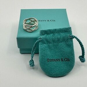 Tiffany & Co. Knot Sterling Silver 925 Band Ring
